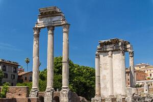 Roman ruins in Rome, Forum photo