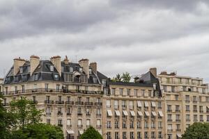 beautiful Parisian streets view paris,france Europe photo