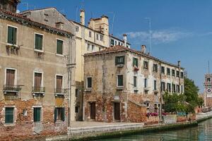 único italiano ciudad de Venecia foto