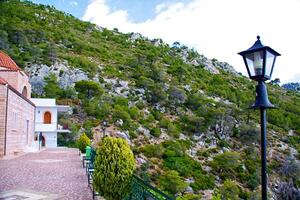 Greek orthodox monastery photo