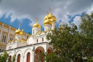 The Cathedral of the Annunciation in Kremlin, Moscow, Russia photo