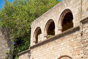 Medieval city of Rhodes, Greece photo