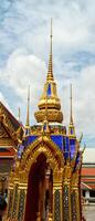 Detail of Grand Palace in Bangkok, Thailand photo