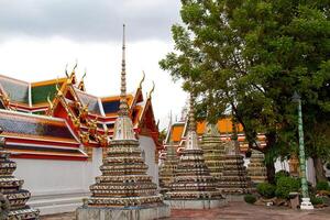 Thailand Bangkok Wat Arun temple detail photo