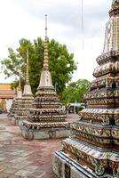 Thailand Bangkok Wat Arun temple detail photo