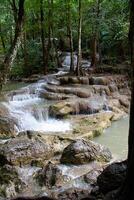 Erawan Waterfall, Kanchanaburi, Thailand photo