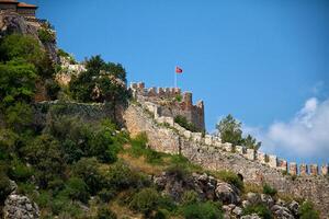 alanya castle view photo