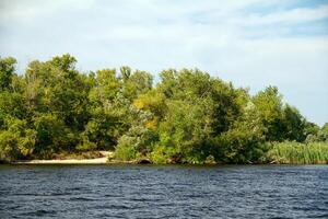 Dnipro river coast photo