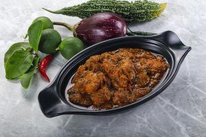 Indian vegetarian cuisine - malay kofta photo