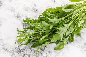 Fresh tasty natural organic rucola photo