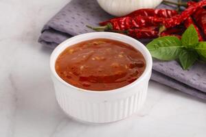 Chinese traditional sweet and sour sauce photo