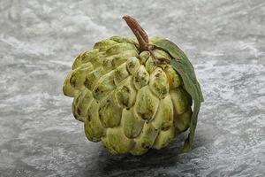 Fresh ripe sweet and juicy Custard Apple photo