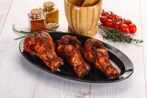 Indian tandoori turkey shoulder wing photo