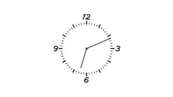 reloj icono, reloj Temporizador en blanco antecedentes video