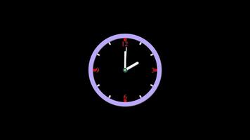 time lapse of clock, time passing video