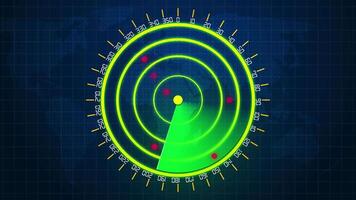 sonar radar screen video