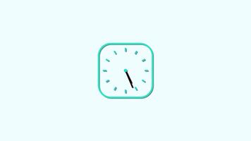 Clock timer, analog clock timer video