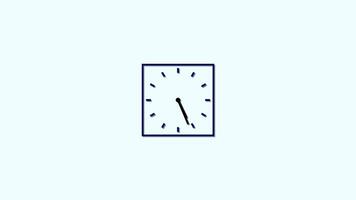 Clock timer, analog clock timer video