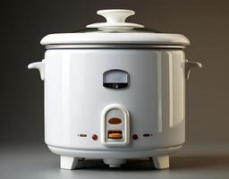 AI generated View of a Beautiful rice cooker for cooking rice photo