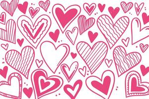 Celebrate Happy Valentine's Day, Valentine's Day hearts background. vector