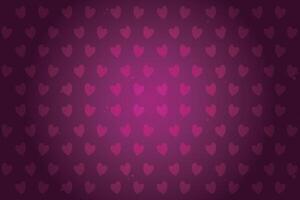 valentine's day background with hearts and gift boxes vector