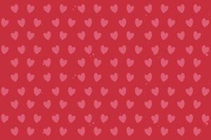 valentine's day background with hearts and gift boxes vector