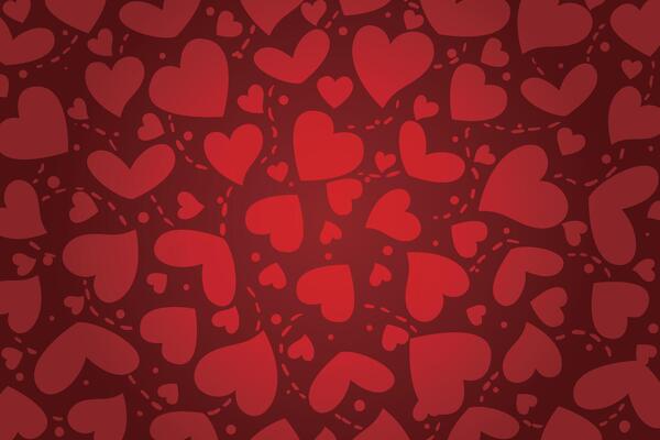 Happy Valentine's Day, Valentine's Day hearts background.