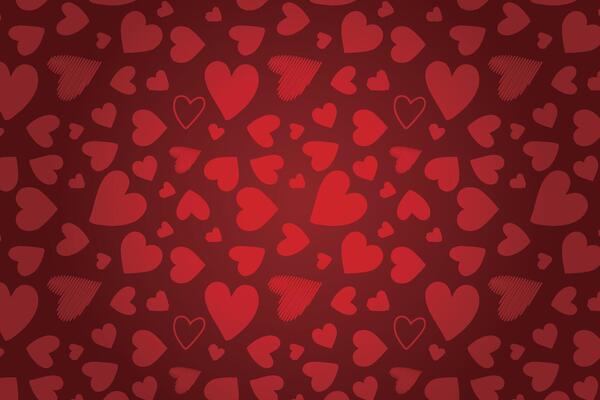 Happy Valentine's Day, Valentine's Day hearts background.