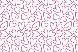 Happy Valentine's Day, Valentine's Day hearts background. vector