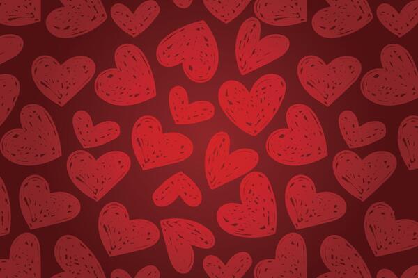 Happy Valentine's Day, Valentine's Day hearts background.
