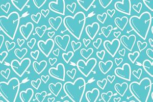 Happy Valentine's Day, Valentine's Day hearts background. vector