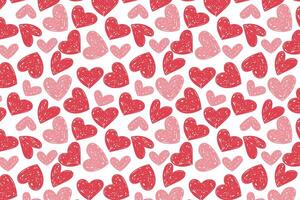 Happy Valentine's Day, Valentine's Day hearts background. vector