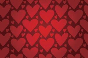 Happy Valentine's Day, Valentine's Day hearts background. vector