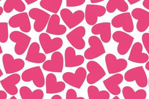 Happy Valentine's Day, Valentine's Day hearts background. vector