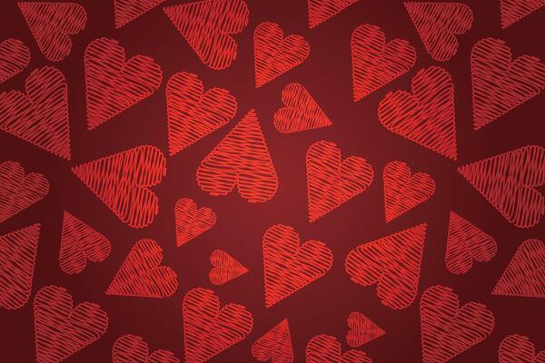 Happy Valentine's Day, Valentine's Day hearts background.
