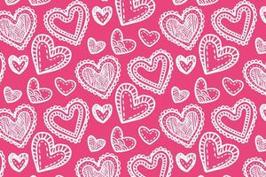 Happy Valentine's Day, Valentine's Day hearts background. vector