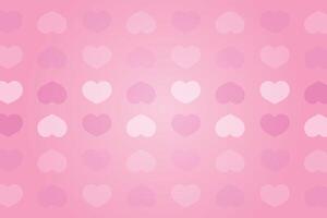 Vector love heart pattern, vector hand drawn Valentine's Day pattern, Valentine's Day background.
