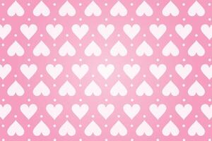 Vector love heart pattern, vector hand drawn Valentine's Day pattern, Valentine's Day background.