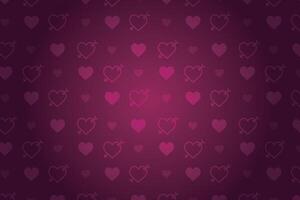 Happy Valentine's Day love background, Valentine's Day love decoration vector
