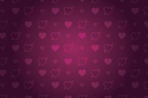 Happy Valentine's Day love background, Valentine's Day love decoration vector