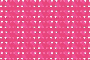 Vector love heart pattern, vector hand drawn Valentine's Day pattern, Valentine's Day background.