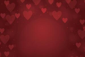 Valentine's Day background, Happy Valentine's Day banner vector