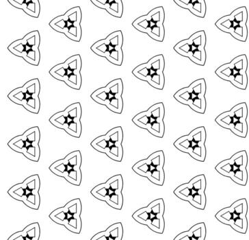 patrón abstracto sin costuras en blanco y negro. fondo y telón de fondo. diseño ornamental en escala de grises. vector