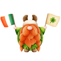 Saint patricks gnomes clipart png