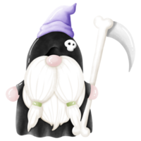 halloween söt gnome png