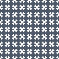 Seamless pattern of crossbones for a dog vector