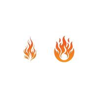 Stylized Fire Icons With Simplistic and Intricate Designs on a White Background vector