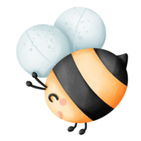 Valentine cute bee png