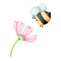 Valentine cute bee png