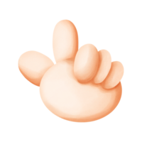 Fingers and making various symbols png